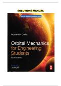 SOLUTION MANUAL FOR  Orbital Mechanics for Engineering Students&comma; Fourth Edition&colon; with Fully Solved Problems & MATLAB&reg; Examples