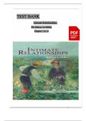 Test Bank for Intimate Relationships&comma; 9th Edition by Rowland Miller all 14 chapters covered