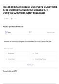 MGMT 311 EXAM 2 2025 &vert; COMPLETE QUESTIONS AND CORRECT ANSWERS &vert; GRADED A&plus; &vert; VERIFIED ANSWERS &vert; JUST RELEASED