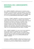 BICSI IN101&comma; V8&period;0 &ndash; 2025 EXAM WITH ANSWERS