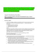 Psych-Mental Health Nursing Mastery Pack &mdash; High-Yield Varcarolis Review &lpar;Ch&period; 1&ndash;36&rpar;  Exam-Focused Practice &plus; Clear Rationales