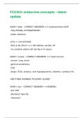 FCCN II- endocrine concepts &ndash; latest update
