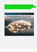 Test Bank for Pharmacology&colon; Connections to Nursing Practice&comma; 3rd Edition by Adams & Urban &ndash; Verified Q&A &lpar;2026&rpar;