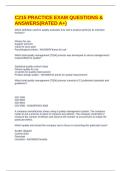 C215 PRACTICE EXAM QUESTIONS & ANSWERS&lpar;RATED A&plus;&rpar;C215 PRACTICE EXAM QUESTIONS & ANSWERS&lpar;RAT