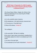 BPOC Exam 3 Preparation for 2026 Complete  Questions And Correct Answers &vert;Already Graded  A&plus;&vert;&vert;Newest Exam&excl;&excl;&excl;&excl;