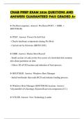 CNAB PREP EXAM 2026 QUESTIONS AND ANSWERS GUARANTEED PASS GRADED A&plus;