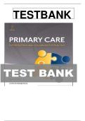 Test Bank for Primary Care&colon; Interprofessional Collaborative Practice 7th Edition by Terry Mahan Buttaro &vert; Latest 2025&sol;2026 Update