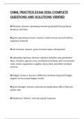 CNML PRACTICE EXAM 2026 COMPLETE QUESTIONS AND SOLUTIONS VERIFIED
