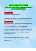 NR 228 EDAPT FINAL EXAM QUESTIONS WITH CORRECT VERIFIED ANSWERS &vert; 100&percnt; PASS &lpar;A&plus; CERTIFIED&rpar;