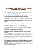PSY 657 EXAM STUDY SET WITH 100&percnt; VERIFIED SOLUTIONS 2026 UPDATE&excl;&excl;