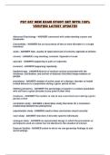 PSY 657 NEW EXAM STUDY SET WITH 100&percnt; VERIFIED LATEST UPDATE&excl;&excl;