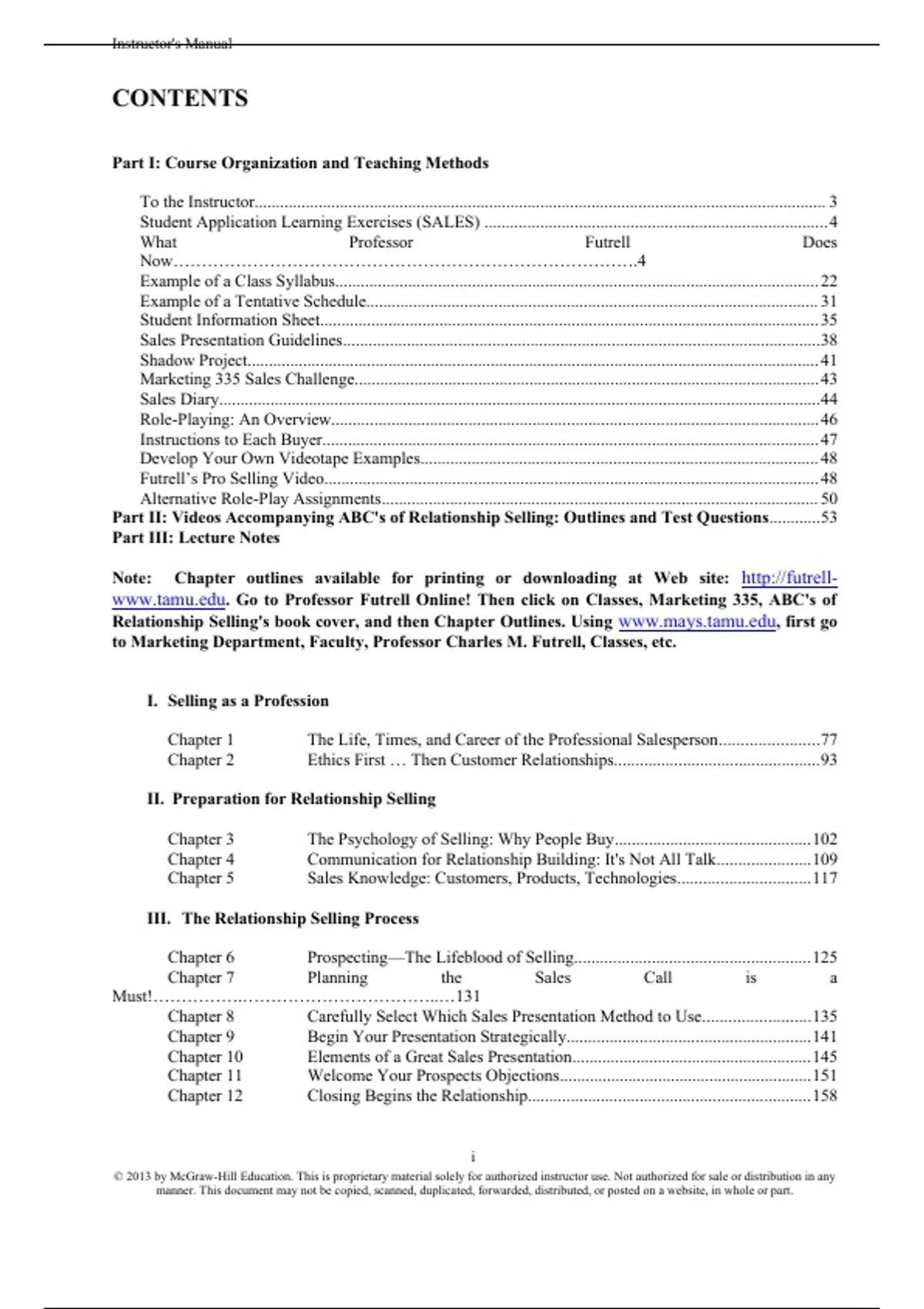 Prescriptive Selling Solutions Guide.pdf Summary solutions manual, textbook answers: ABC's of Relationship ...