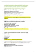 Certified Estimating Professional &lpar;CEP&rpar; Practice Exam  Verified Questions&comma; Correct Answers&comma; and Detailed  Explanations for Students&vert;&vert;Already Graded A&plus; 