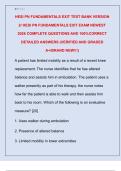HESI PN FUNDAMENTALS EXIT TEST BANK VERSION  2&sol; HESI PN FUNDAMENTALS EXIT EXAM NEWEST  2026 COMPLETE QUESTIONS AND 100&percnt;CORRECT  DETAILED ANSWERS &lpar;VERIFIED AND GRADED  A&plus;&sol;BRAND NEW&excl;&excl;&excl;&rpar; 