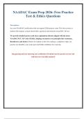 NAADAC Practice Test 2026&colon; Free Ethics Exam Questions & Answers