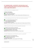 ATI LEADERSHIP EXAM &mdash;&lpar;QUESTIONS 1&ndash;200&rpar; Most Recent exam  COMPLETE &lpar;2026&rpar; EXAM Questions and Answers &lpar;Verified Answers&rpar;  &lpar;Latest Update 2026&rpar; Graded A&plus; 