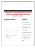 Fundamentals of Nursing I&colon; Exam 2 Questions and Correct Detailed Answers with  Rationales &lpar;Verified Answers&rpar; &vert;Already Graded A&plus;
