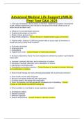 Advanced Medical Life Support &lpar;AMLS&rpar; Post Test Questions and Answers &lpar;2023&rpar;