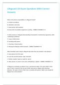 Lifeguard r24 Exam Questions With Correct Answers&period;