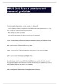 MBUS 3010 Exam 1 questions well answered graded A&plus;