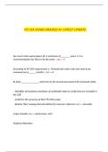 PCI ISA Exam &ndash; Questions and Answers &ndash; Graded A&plus; &lpar;Latest Update&rpar;