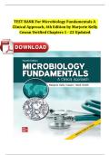 Test Bank for Microbiology Fundamentals&colon; A Clinical Approach &lpar;4th Edition by Marjorie Kelly Cowan&rpar; &ndash; Verified Chapters 1&ndash;22