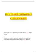 LI &sol; LE Course Exam &ndash; Questions and Answers &ndash; Graded A&plus; &lpar;100&percnt; Verified&rpar;