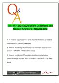IAP Test Prep 2025&sol;2026 &vert; INFOSEC-IAP401 &vert; 250&plus; Q&A &ndash; Incident Response&comma; Policy Frameworks&comma; Governance&comma; Risk&comma; SIGINT &vert; DoD Intelligence & Cybersecurity