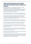 NR603-Clinical Exam & Assessment &lpar;CEA&rpar; EXAM 2026-2027 LATEST VERSION QUESTIONS AND VERIFIED CORRECT ANSWERS JUST RELEASED  