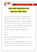 tafe exam Questions and Answers 100&percnt; Pass