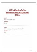 Pipefitter Star Exam Questions and Answers &vert; Fall 2025&sol;2026 Update &vert; 100&percnt; Correct