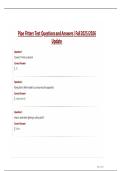 Pipe Fitters Test Questions and Answers  Fall 2025-2026 Update