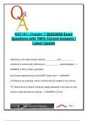 NSC101 Chapter 7 Final Exam 2025 &vert; 100&plus; Questions on Vitamins A&ndash;K&comma; Deficiencies&comma; Fat vs&period; Water Solubility