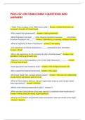 POLS 207-LIM TAMU EXAM 1 QUESTIONS AND ANSWERS