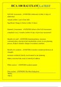 HCA 100 RAI EXAM QUESTIONS AND ANSWERS 2026