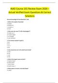 IAAO Course 101 Review Exam 2026 &ndash; Actual Verified Exam Questions & Correct Solutions