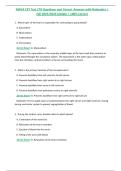 NWCA CET Test 170 Questions and Correct Answers with Rationales &vert; Fall 2025&sol;2026 Update &vert; 100&percnt; Correct