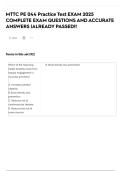 MTTC PE 044 Practice Test EXAM 2025 COMPLETE EXAM QUESTIONS AND ACCURATE ANSWERS &vert;ALREADY PASSED&excl;&excl;