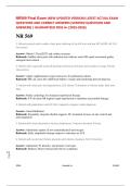 NR 569 Final Exam Study Resources &vert; Updated 2025&ndash;2026