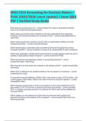 WGU C213 Accounting for Decision Makers &ndash; PVAC &lpar;2025&sol;2026 Latest Update&rpar; &vert; Exam Q&A  PDF &vert; Verified Study Guide