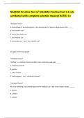 NAADAC Practice Test 1&sol; NAADAC Practice Test 1 2 sets combined with complete solution Newest RATED A&plus;