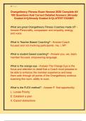 Orangetheory Fitness Exam Newest 2026 Complete All  100 Questions And Correct Detailed Answers &vert;Already  Graded A&plus;&vert;&vert;Already Graded A&plus;&vert;&vert;LATEST EXAM&excl;&excl;&excl;