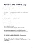ASTRO 7N - UNIT 4 PART 2 &lpar;quiz&rpar; NEWEST 2026&sol;2027 ACTUAL EXAM COMPLETE QUESTIONS AND CORRECT DETAILED ANSWERS &lpar;VERIFIED ANSWERS&rpar; &vert;ALREADY GRADED A&plus;&vert;&vert;BRAND NEW&excl;&excl;