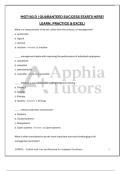 MGT103 D &vert; GUARANTEED SUCCESS STARTS HERE&excl; LEARN&comma; PRACTICE & EXCEL&excl;