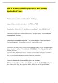 CNCDP Structured Cabling Questions and answers Updated RATED A&plus; 