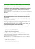 SOCI 1310 EXAM 2 QUESTIONS WITH CORRECT ANSWERS LATEST UPDATE 2025&sol;2026