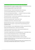 ACCT 3309 Exam 2 Questions with Correct Answers Latest Update 2025&sol;2026