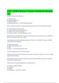  FPC & CFRN Review Exam &ndash; Version B &vert; Graded A&plus;