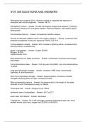 AVIT 309 QUESTIONS AND ANSWERS