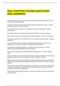SOA CHAPTER 5 EXAM QUESTIONS AND ANSWERS 